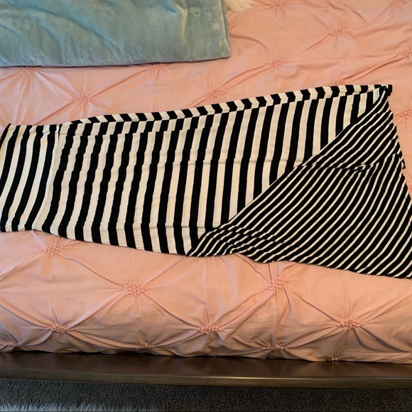 Ultra Flirt Dresses & Skirts - Striped Maxi Skirt